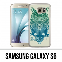 Coque Samsung Galaxy S6 - Hibou Abstrait