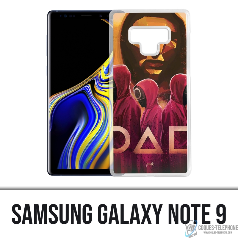 Cover Samsung Galaxy Note 9 - Gioco di calamari Fanart