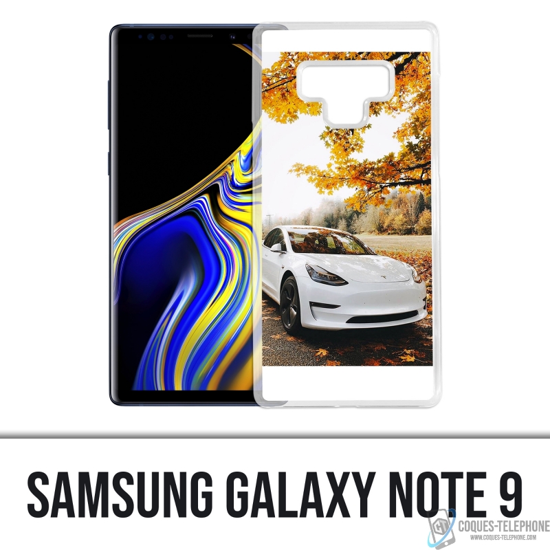 Samsung Galaxy Note 9 case - Tesla Autumn