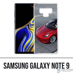 Carcasa para Samsung Galaxy Note 9 - Tesla Model 3 Roja