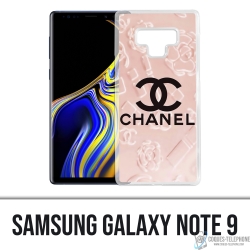 Samsung Galaxy Note 9 Case - Chanel Rosa Hintergrund