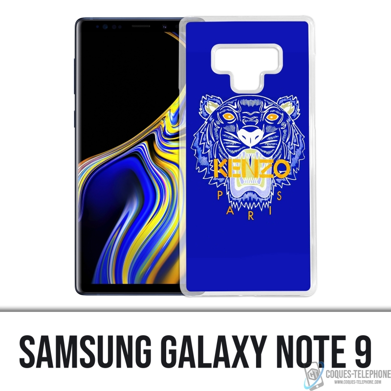 Coque Samsung Galaxy Note 9 - Kenzo Tigre Bleu