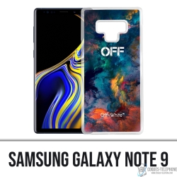 Custodia per Samsung Galaxy Note 9 - Nuvola di colore bianco sporco