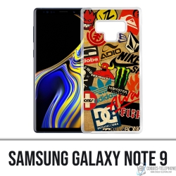 Custodia per Samsung Galaxy Note 9 - Logo Skate Vintage