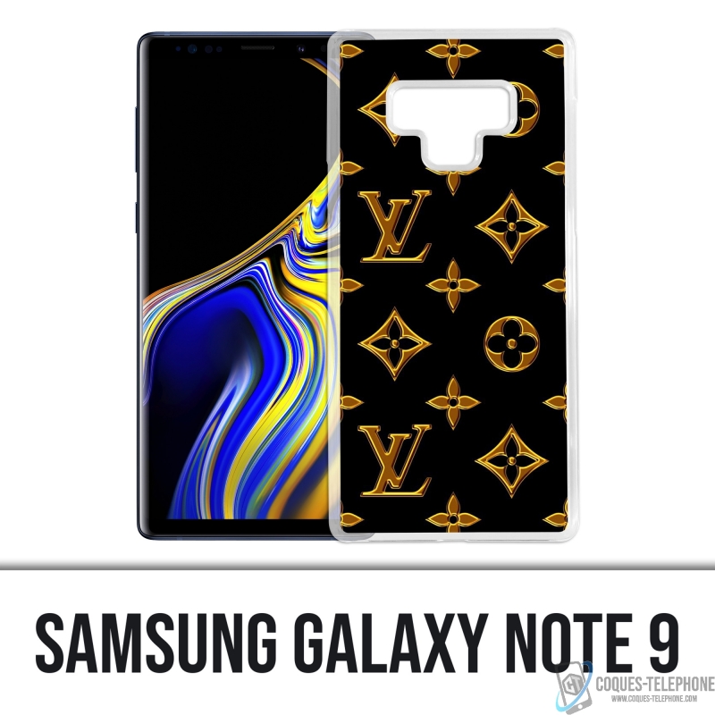 Coque Samsung Galaxy Note 9 - Louis Vuitton Gold