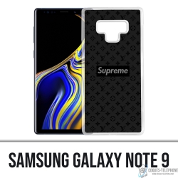 Custodia Samsung Galaxy Note 9 - Supreme Vuitton Nera