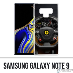 Coque Samsung Galaxy Note 9 - Volant Ferrari