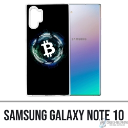 Coque Samsung Galaxy Note 10 - Bitcoin Logo