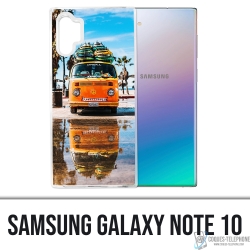 Coque Samsung Galaxy Note 10 - Combi VW Plage Surf