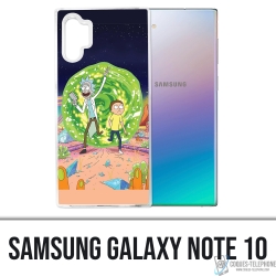 Funda Samsung Galaxy Note 10 - Rick y Morty
