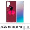 Coque Samsung Galaxy Note 10 - Squid Game Soldat Splash