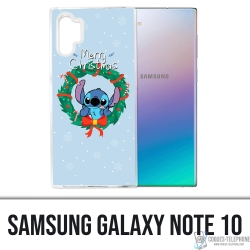 Coque Samsung Galaxy Note 10 - Stitch Merry Christmas