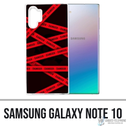 Custodia Samsung Galaxy Note 10 - Avviso di pericolo