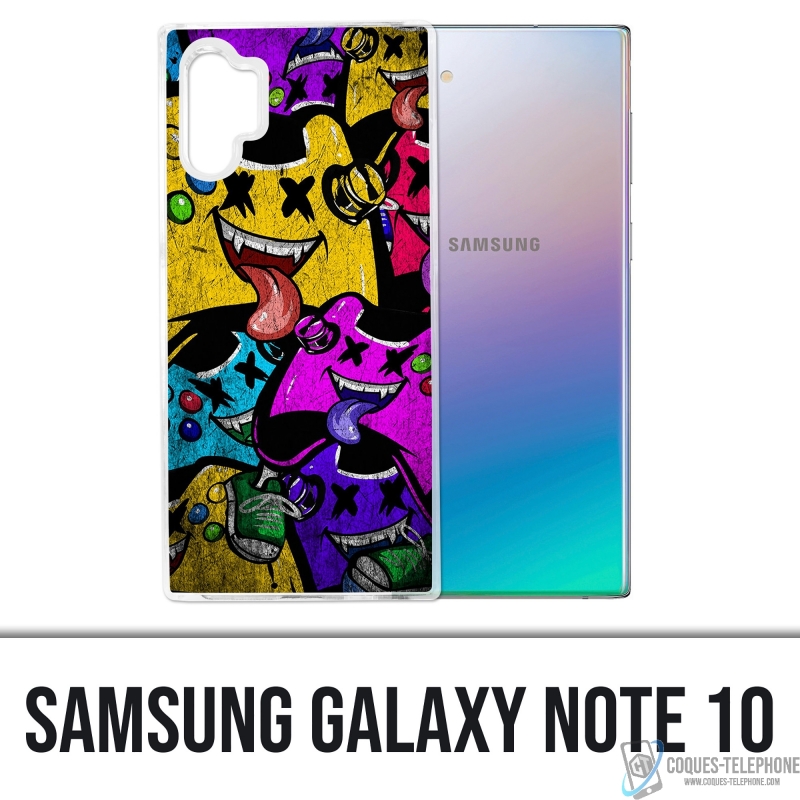 Coque Samsung Galaxy Note 10 - Manettes Jeux Video Monstres