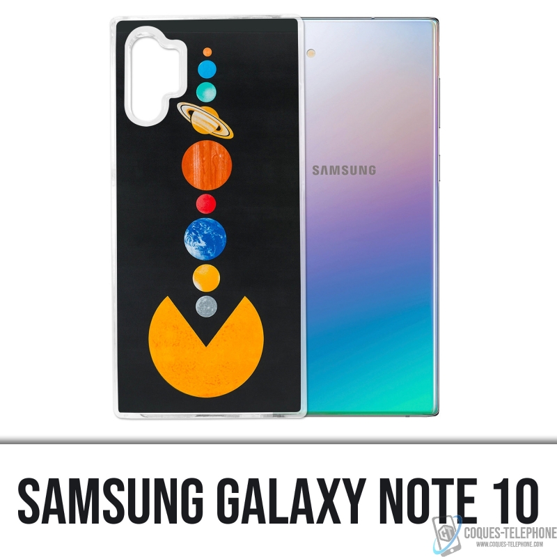 Samsung Galaxy Note 10 Case - Solar Pacman