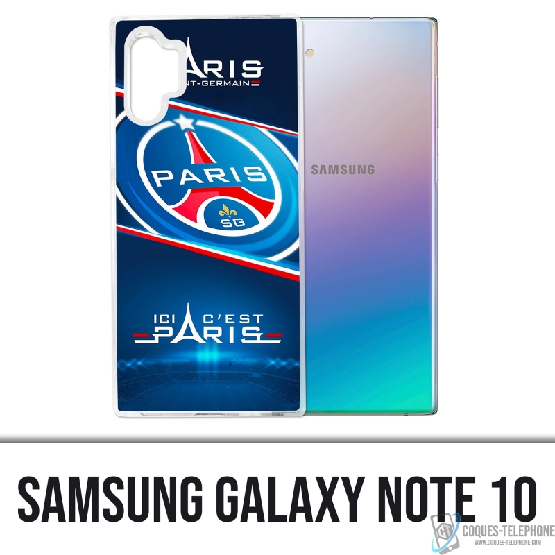 Coque Samsung Galaxy Note 10 - PSG Ici Cest Paris