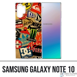 Coque Samsung Galaxy Note 10 - Skate Logo Vintage