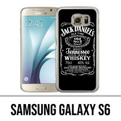 Carcasa Samsung Galaxy S6 - Logotipo de Jack Daniels