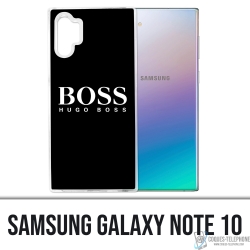 Coque Samsung Galaxy Note 10 - Hugo Boss Noir