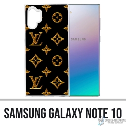 Coque Samsung Galaxy Note 10 - Louis Vuitton Gold