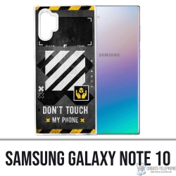 Funda Samsung Galaxy Note 10 - Blanco roto, incluye teléfono táctil