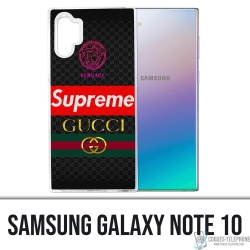 Coque Samsung Galaxy Note 10 - Versace Supreme Gucci