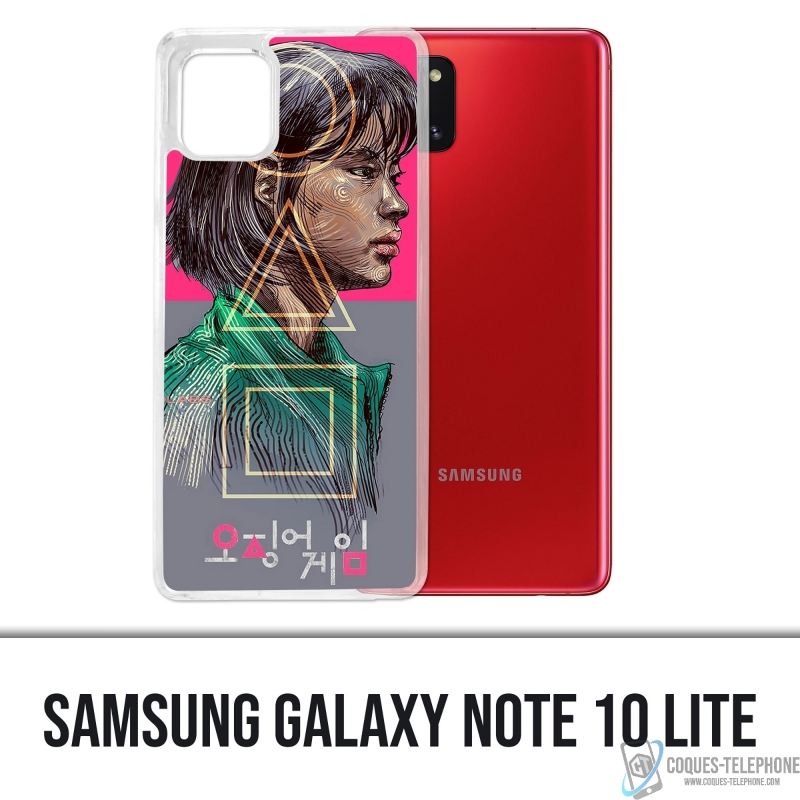 Funda Samsung Galaxy Note 10 Lite - Squid Game Girl Fanart