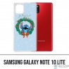 Custodia Samsung Galaxy Note 10 Lite - Stitch Merry Christmas