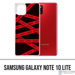 Custodia per Samsung Galaxy Note 10 Lite - Avviso di pericolo