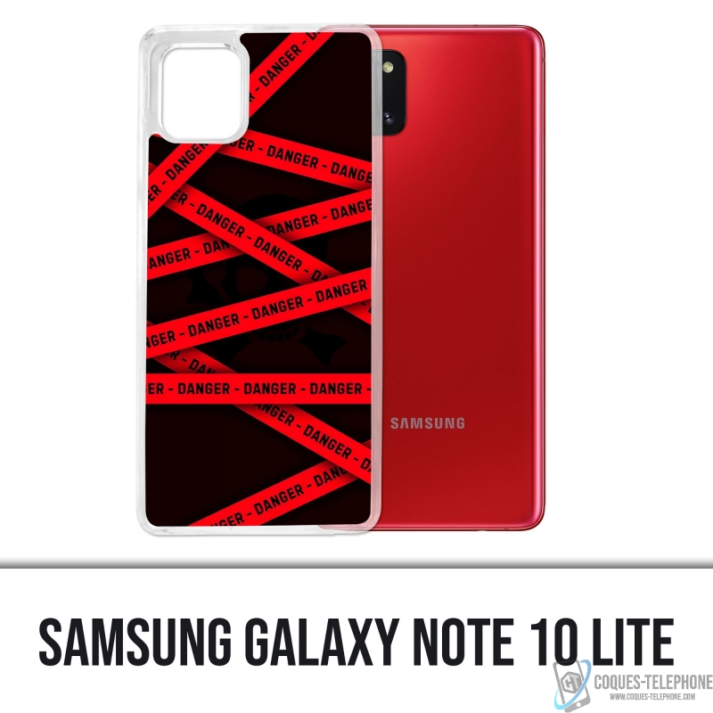 Funda Samsung Galaxy Note 10 Lite - Advertencia de peligro