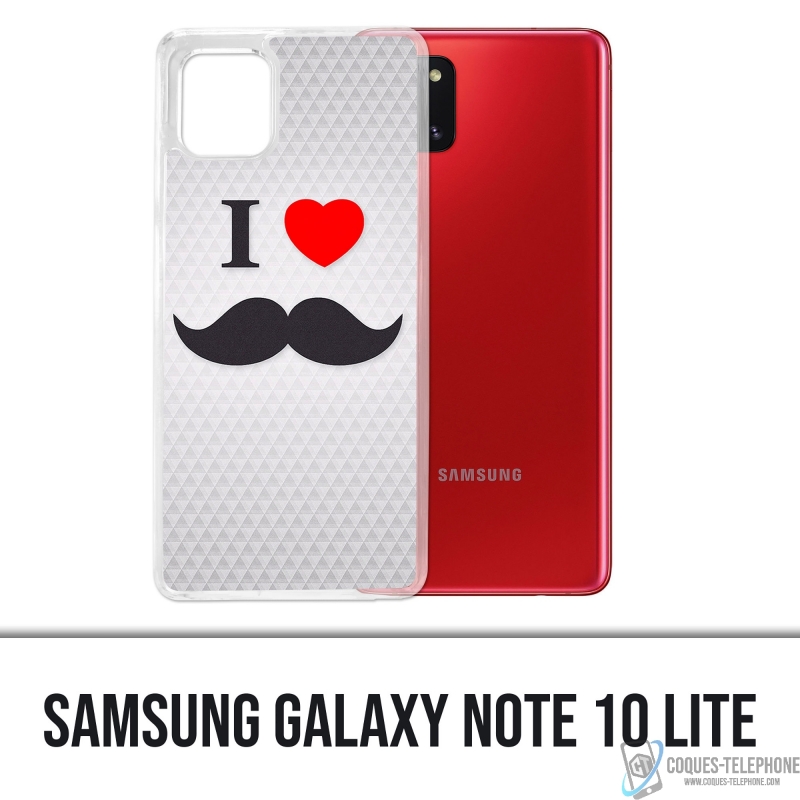 Samsung Galaxy Note 10 Lite case - I Love Mustache