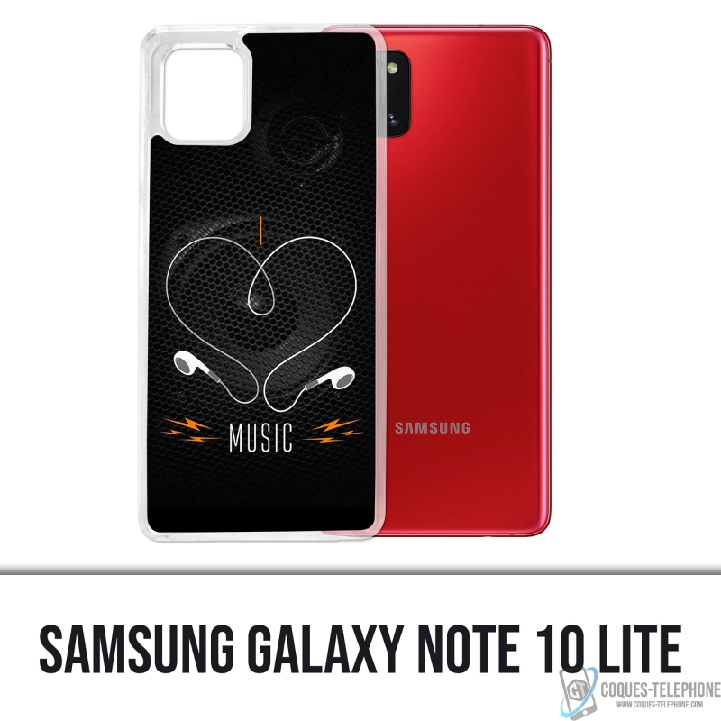 Samsung Galaxy Note 10 Lite case - I Love Music