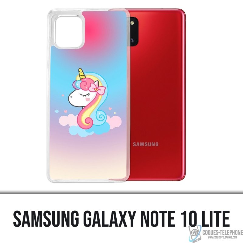 Custodia per Samsung Galaxy Note 10 Lite - Unicorno nuvola