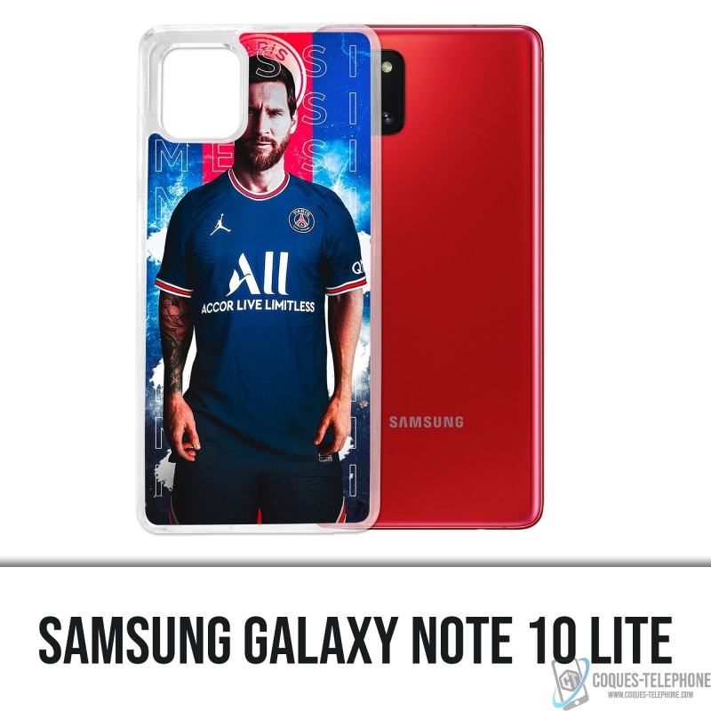 Coque Samsung Galaxy Note 10 Lite - Messi PSG