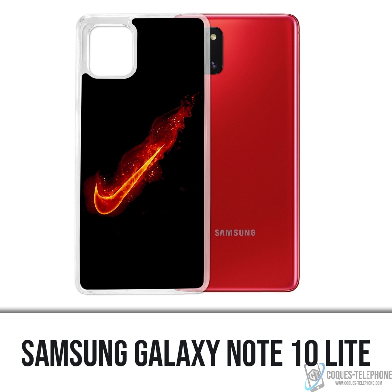 Samsung Galaxy Note 10 Lite Case - Nike Fire