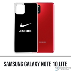 Coque Samsung Galaxy Note 10 Lite - Nike Just Do It Noir