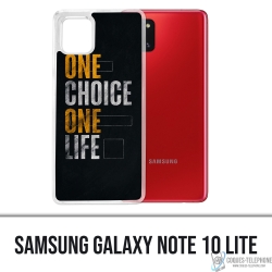 Custodia Samsung Galaxy Note 10 Lite - Una scelta di vita