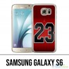 Samsung Galaxy S6 Hülle - Jordan 23 Basketball