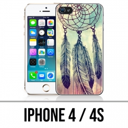 IPhone 4 / 4S Hülle - Dreamcatcher Feathers