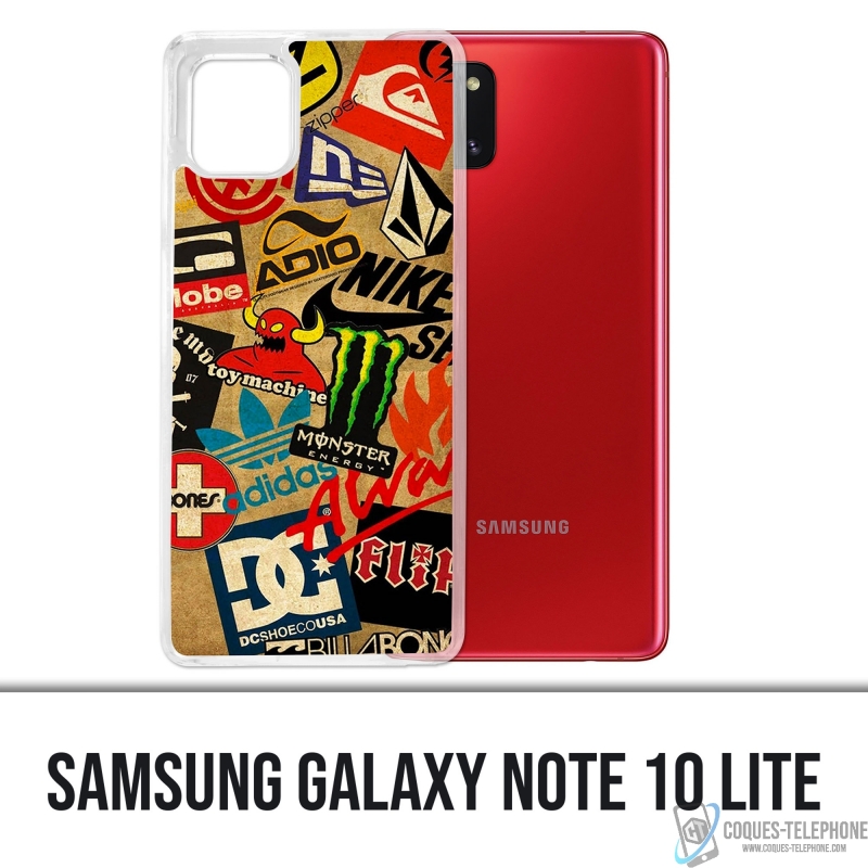 Samsung Galaxy Note 10 Lite Case - Vintage Skate Logo