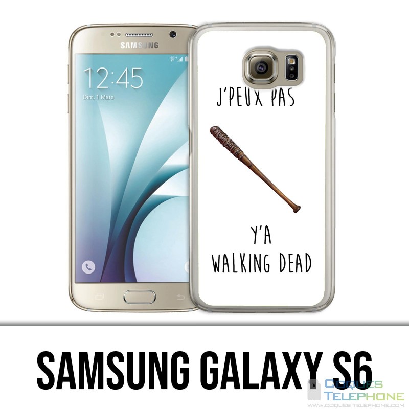 Samsung Galaxy S6 Hülle - Jpeux Pas Walking Dead