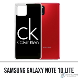 Coque Samsung Galaxy Note 10 Lite - Calvin Klein Logo Noir