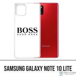 Coque Samsung Galaxy Note 10 Lite - Hugo Boss Blanc