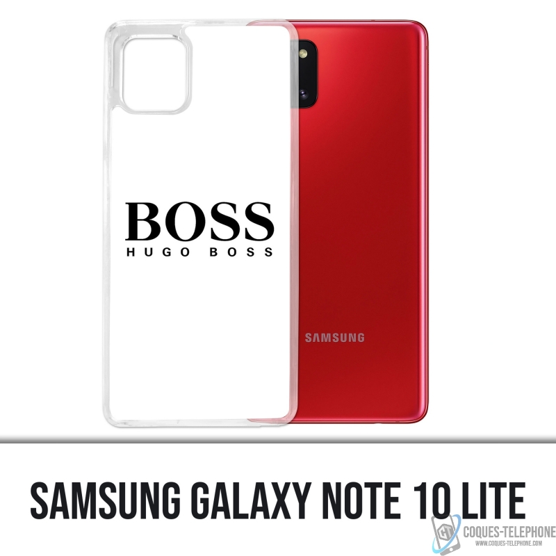 Samsung Galaxy Note 10 Lite Case - Hugo Boss Weiß