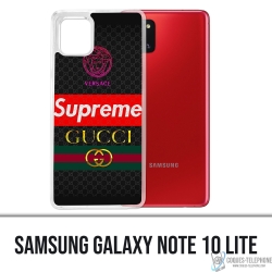 Coque Samsung Galaxy Note 10 Lite - Versace Supreme Gucci