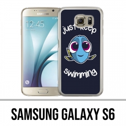 Samsung Galaxy S6 Case - Just Keep Swimming