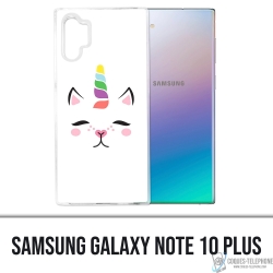 Coque Samsung Galaxy Note 10 Plus - Gato Unicornio
