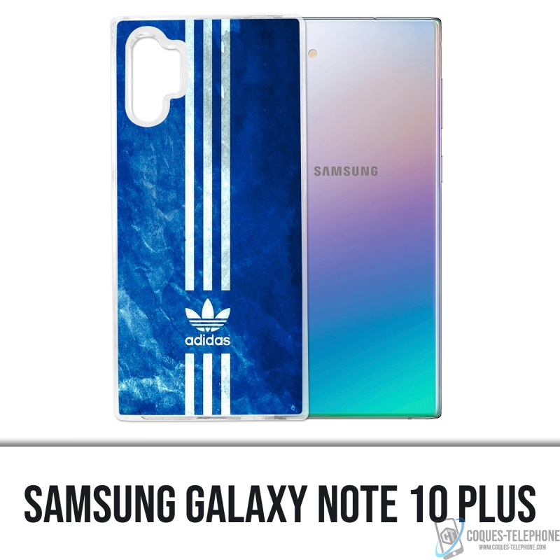 Funda Samsung Galaxy Note 10 Plus - Adidas Blue Stripes