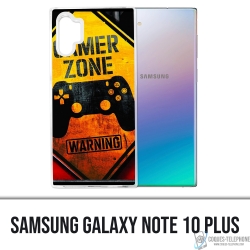 Samsung Galaxy Note 10 Plus Case - Gamer Zone Warning