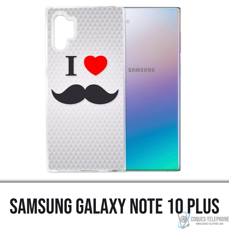 Coque Samsung Galaxy Note 10 Plus - I Love Moustache